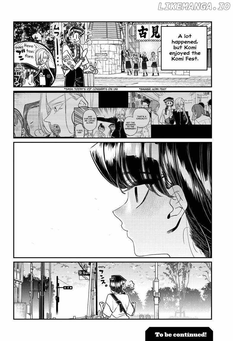 Komi-san wa Komyushou Desu Chapter 446 12